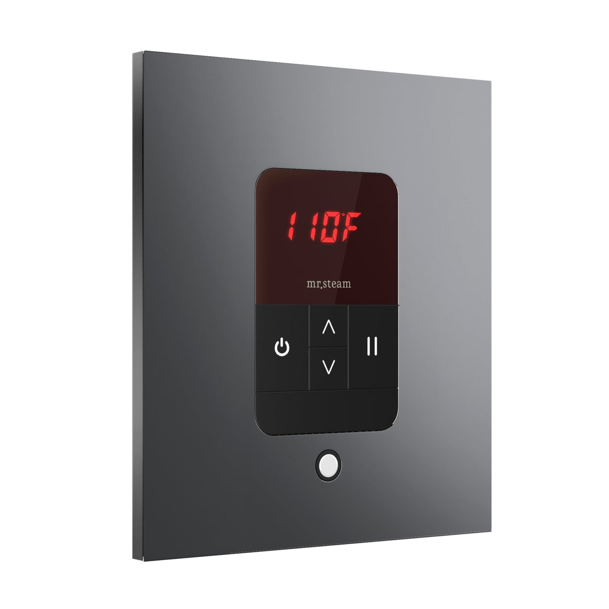 Mr. Steam iTempo Square Steam Shower Control and Steamhead