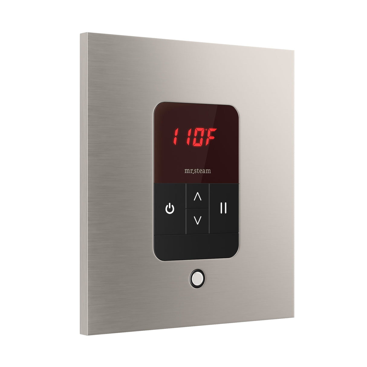 Mr. Steam iTempo Square Steam Shower Control and Steamhead