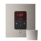 Mr. Steam iTempo Square Steam Shower Control and Steamhead