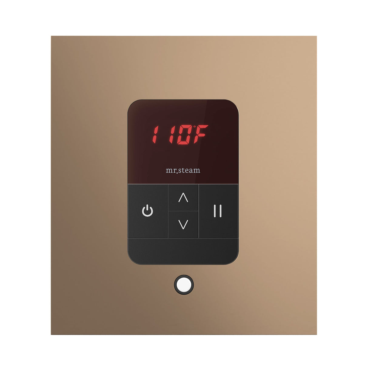 Mr. Steam iTempo Square Steam Shower Control and Steamhead