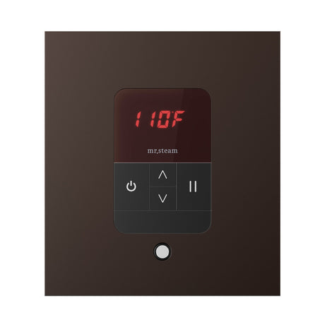 Mr. Steam iTempo Square Steam Shower Control and Steamhead