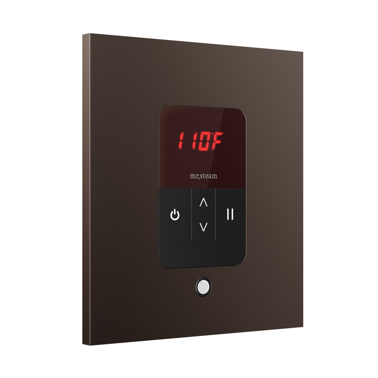 Mr. Steam iTempo Square Steam Shower Control and Steamhead