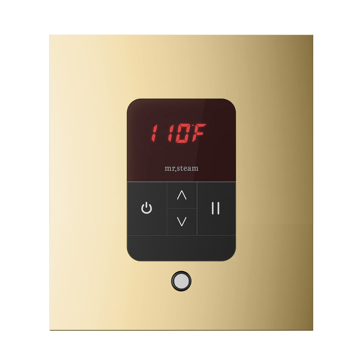 Mr. Steam iTempo Square Steam Shower Control and Steamhead