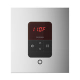 Mr. Steam iTempo Square Steam Shower Control and Steamhead