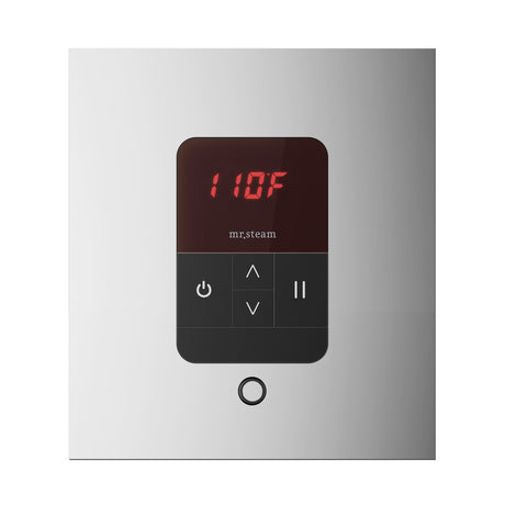 Mr. Steam iTempo Square Steam Shower Control and Steamhead
