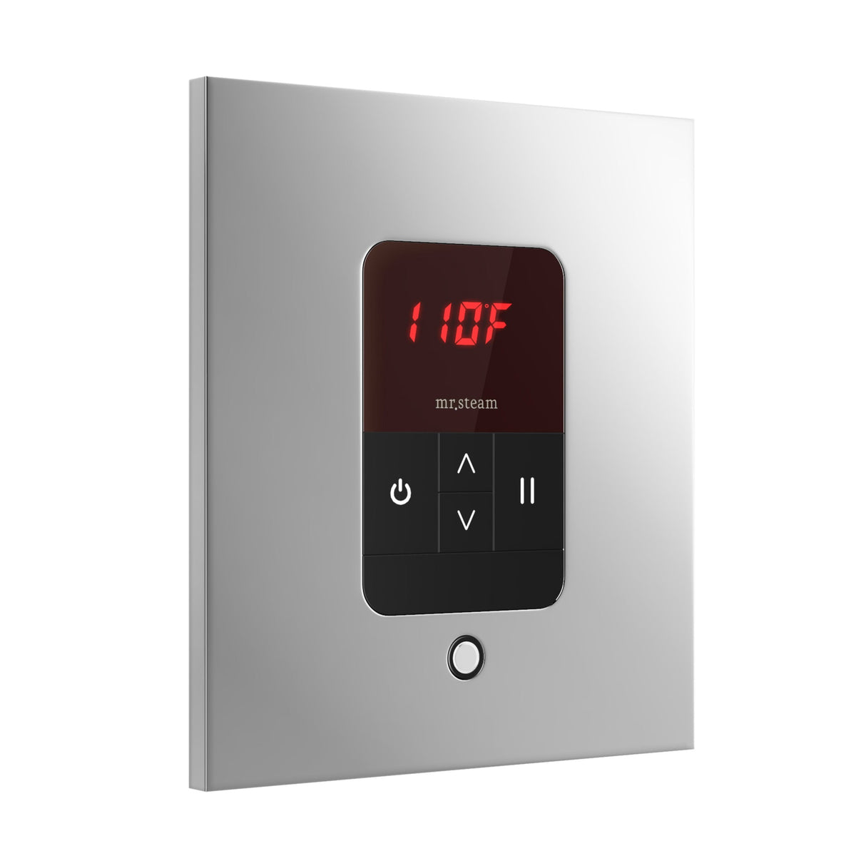 Mr. Steam iTempo Square Steam Shower Control and Steamhead