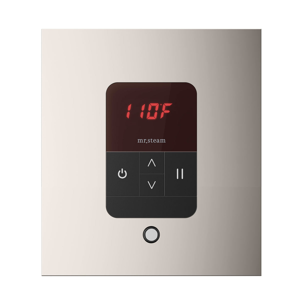 Mr. Steam iTempo Square Steam Shower Control and Steamhead
