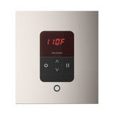 Mr. Steam iTempo Square Steam Shower Control and Steamhead