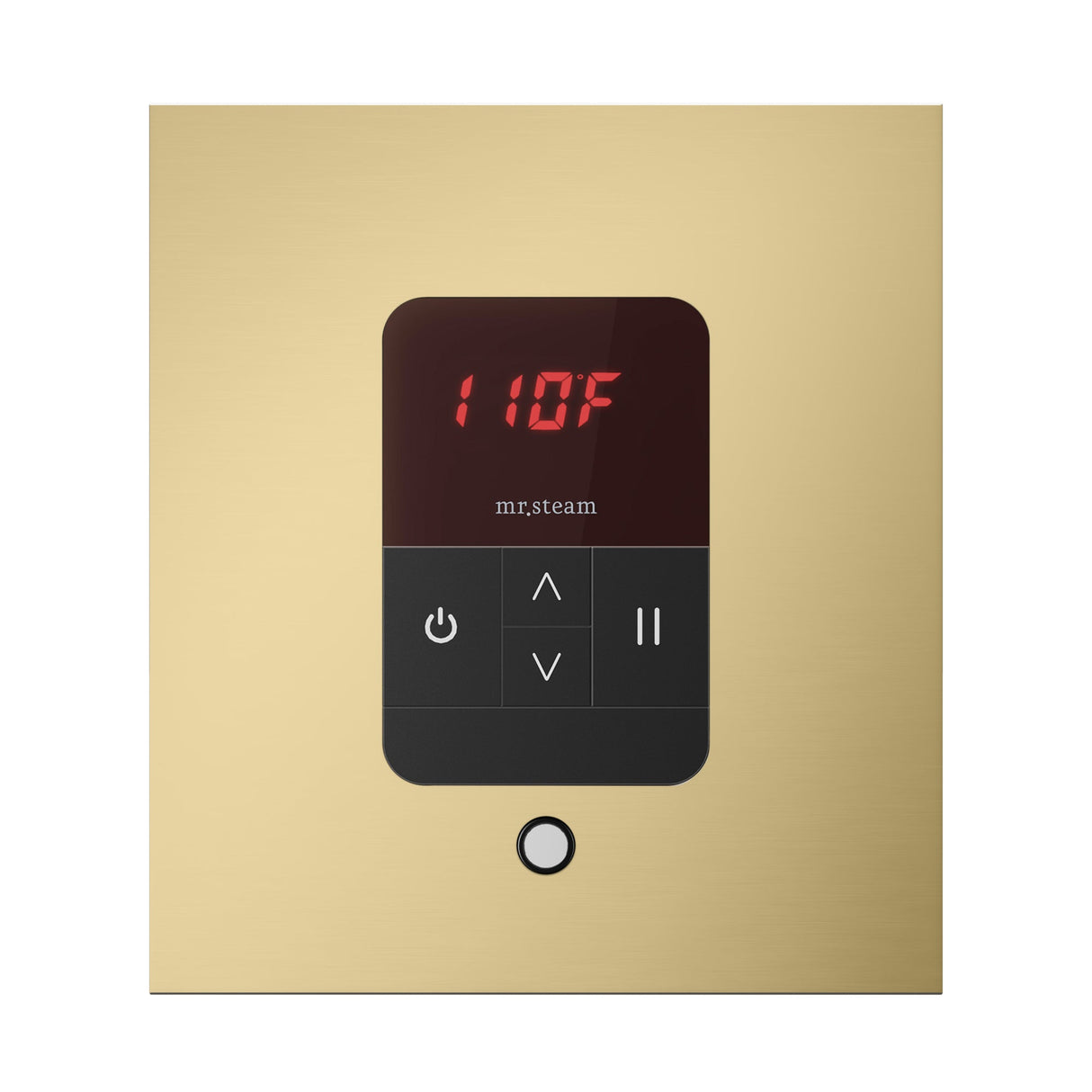 Mr. Steam iTempo Square Steam Shower Control and Steamhead