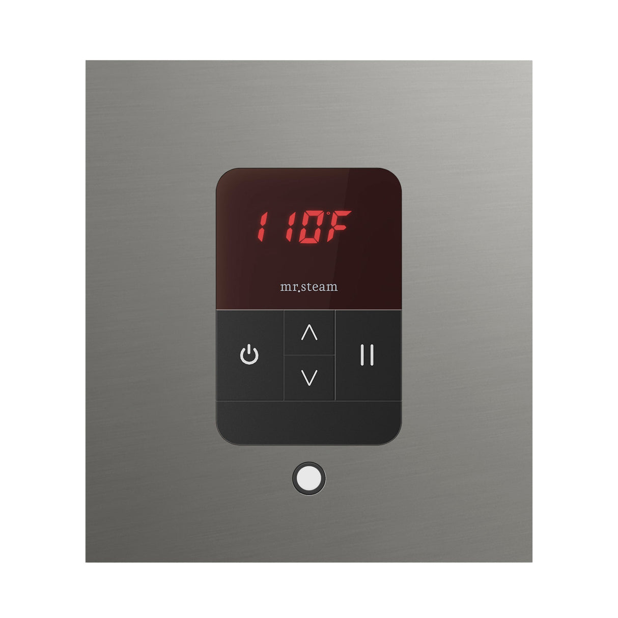 Mr. Steam iTempo Square Steam Shower Control and Steamhead