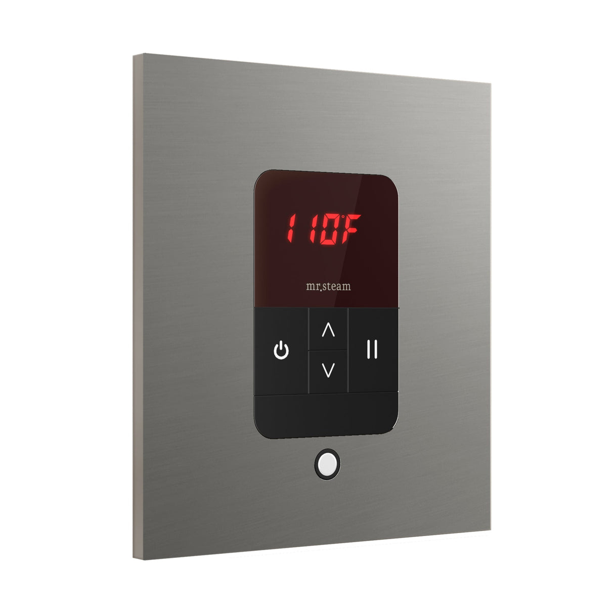 Mr. Steam iTempo Square Steam Shower Control and Steamhead