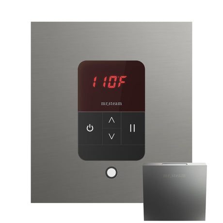 Mr. Steam iTempo Square Steam Shower Control and Steamhead
