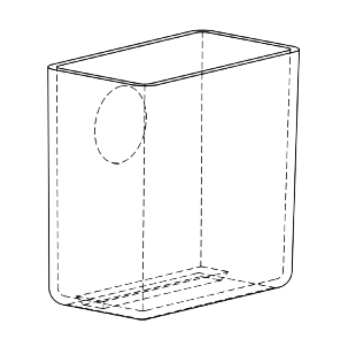 Mr. Steam 104731 Box Shaped Acrylic Shield
