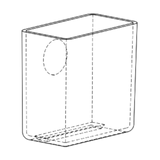 Mr. Steam 104731 Box Shaped Acrylic Shield