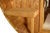 ThermaSol Magnus Outdoor Canopy Barrel Sauna