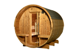 ThermaSol Magnus Outdoor Canopy Barrel Sauna