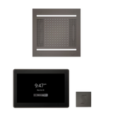 ThermaSol WH14STP15S Wellness Steam Package - HydroVive 14 Rainhead + ThermaTouch2 15" Control + SteamVection Square Steam Head