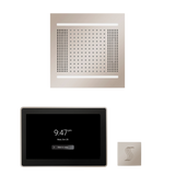 ThermaSol WH14STP15S Wellness Steam Package - HydroVive 14 Rainhead + ThermaTouch2 15" Control + SteamVection Square Steam Head