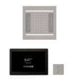 ThermaSol WH14STP15S Wellness Steam Package - HydroVive 14 Rainhead + ThermaTouch2 15" Control + SteamVection Square Steam Head