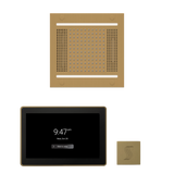 ThermaSol WH14STP15S Wellness Steam Package - HydroVive 14 Rainhead + ThermaTouch2 15" Control + SteamVection Square Steam Head