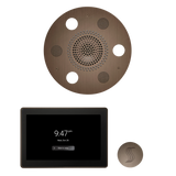 ThermaSol WSTP15R Wellness Steam Package - Serenity Advanced Round Rainhead + ThermaTouch2 15" Control + SteamVection Round Steam Head