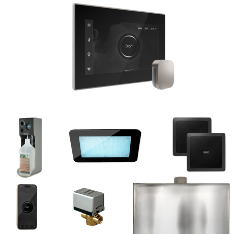 Mr. Steam XDream Steam Shower Control Package with iSteamX Control and Steamhead