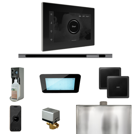 Mr. Steam XDream Steam Shower Control Package with iSteamX Control and Linear Steamhead