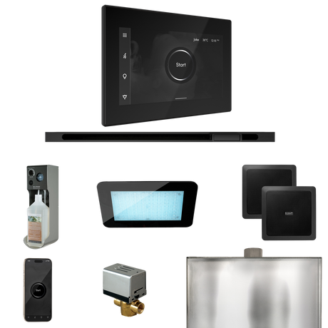 Mr. Steam XDream Steam Shower Control Package with iSteamX Control and Linear Steamhead