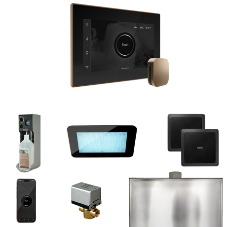 Mr. Steam XDream Steam Shower Control Package with iSteamX Control and Steamhead