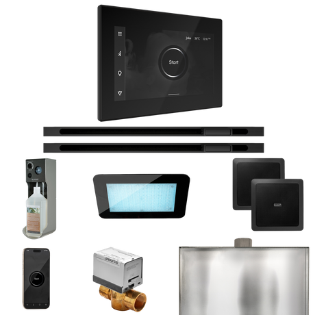 Mr. Steam XDream Max Steam Shower Control Package with iSteamX Control and Linear Steamhead