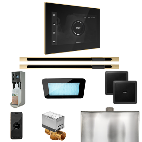 Mr. Steam XDream Max Steam Shower Control Package with iSteamX Control and Linear Steamhead
