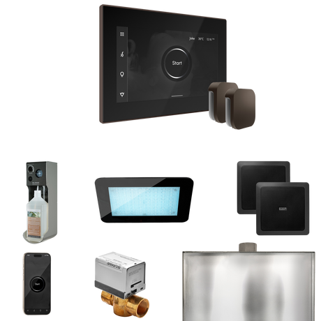 Mr. Steam XDream Max Steam Shower Control Package with iSteamX Control and Steamhead