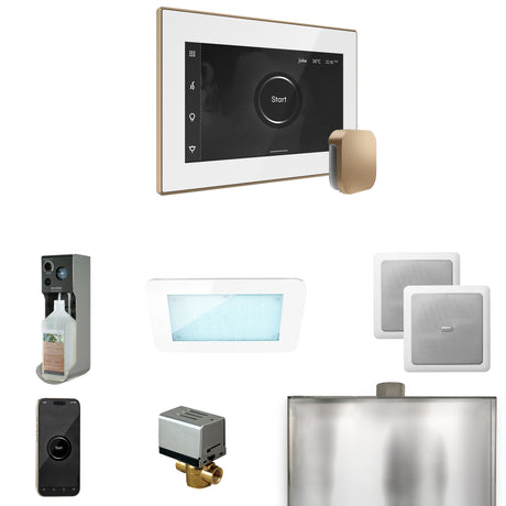 Mr. Steam XDream Steam Shower Control Package with iSteamX Control and Steamhead