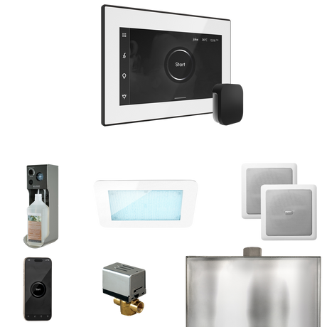 Mr. Steam XDream Steam Shower Control Package with iSteamX Control and Steamhead