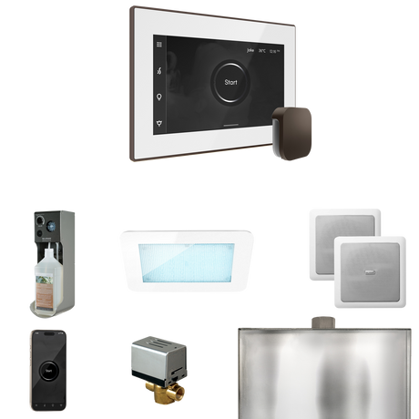Mr. Steam XDream Steam Shower Control Package with iSteamX Control and Steamhead