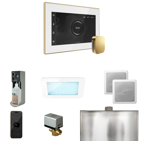 Mr. Steam XDream Steam Shower Control Package with iSteamX Control and Steamhead