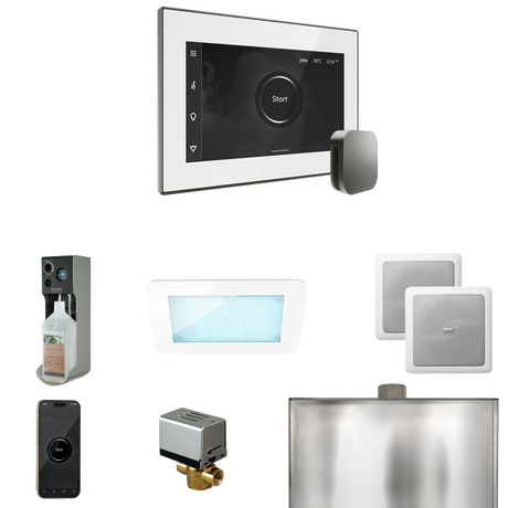 Mr. Steam XDream Steam Shower Control Package with iSteamX Control and Steamhead