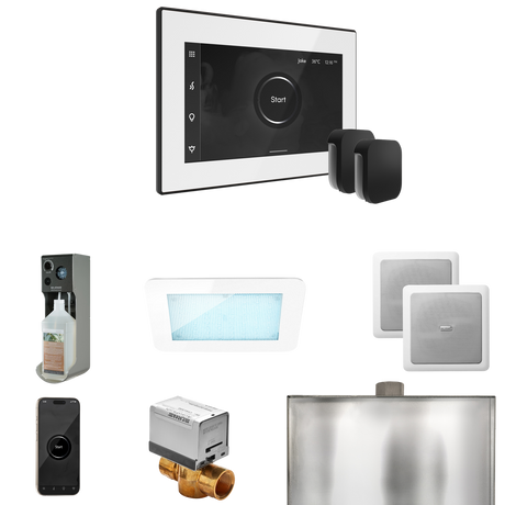 Mr. Steam XDream Max Steam Shower Control Package with iSteamX Control and Steamhead