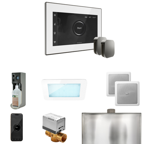 Mr. Steam XDream Max Steam Shower Control Package with iSteamX Control and Steamhead