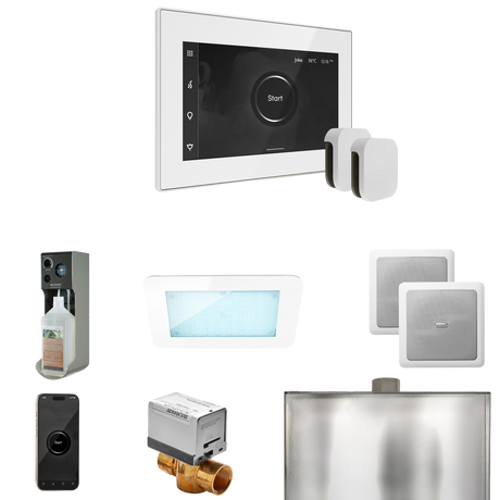 Mr. Steam XDream Max Steam Shower Control Package with iSteamX Control and Steamhead
