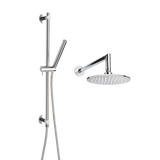 ThermaSol 15-CSPRD Essential Shower Fixture Package - Rain Canopy + Shower Arm + Hand Shower + Shower Rail + Shower Hose