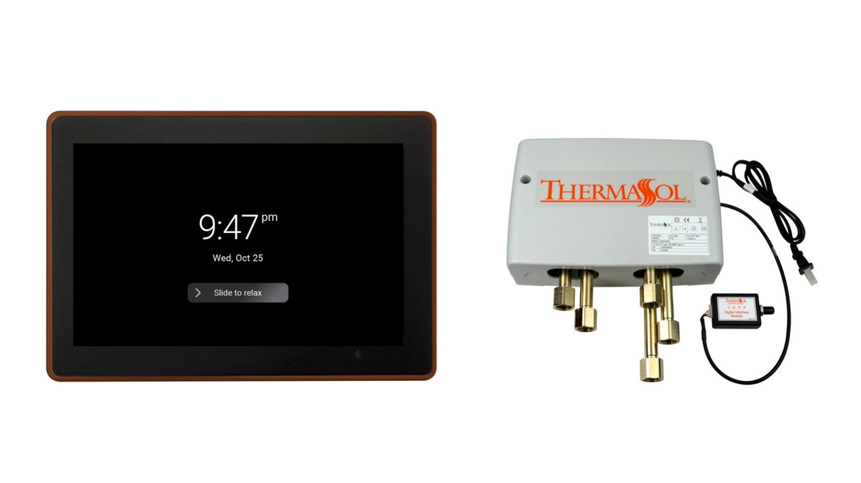 ThermaSol DSPU-TT15 Digital Shower Package - ThermaTouch2 15 Control + Digital Shower Valve