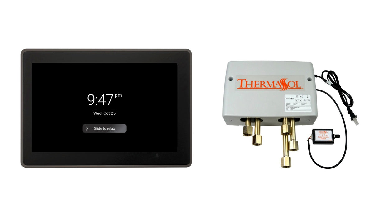 ThermaSol DSPU-TT15 Digital Shower Package - ThermaTouch2 15 Control + Digital Shower Valve