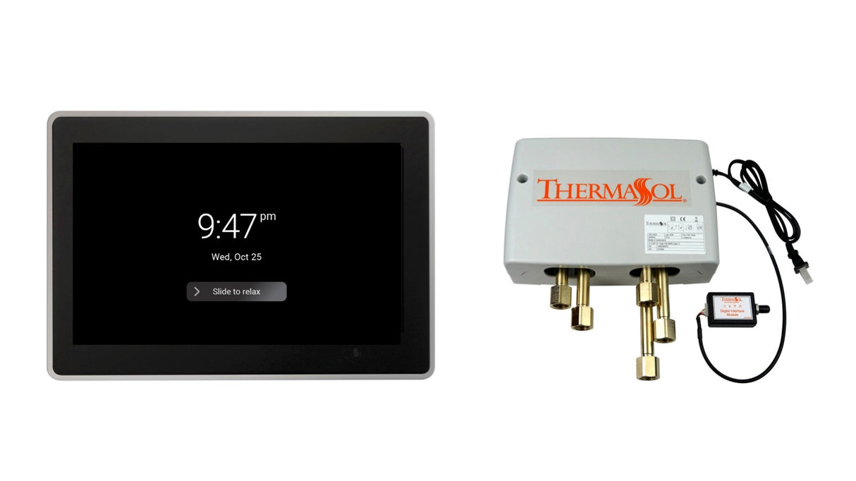 ThermaSol DSPU-TT15 Digital Shower Package - ThermaTouch2 15 Control + Digital Shower Valve