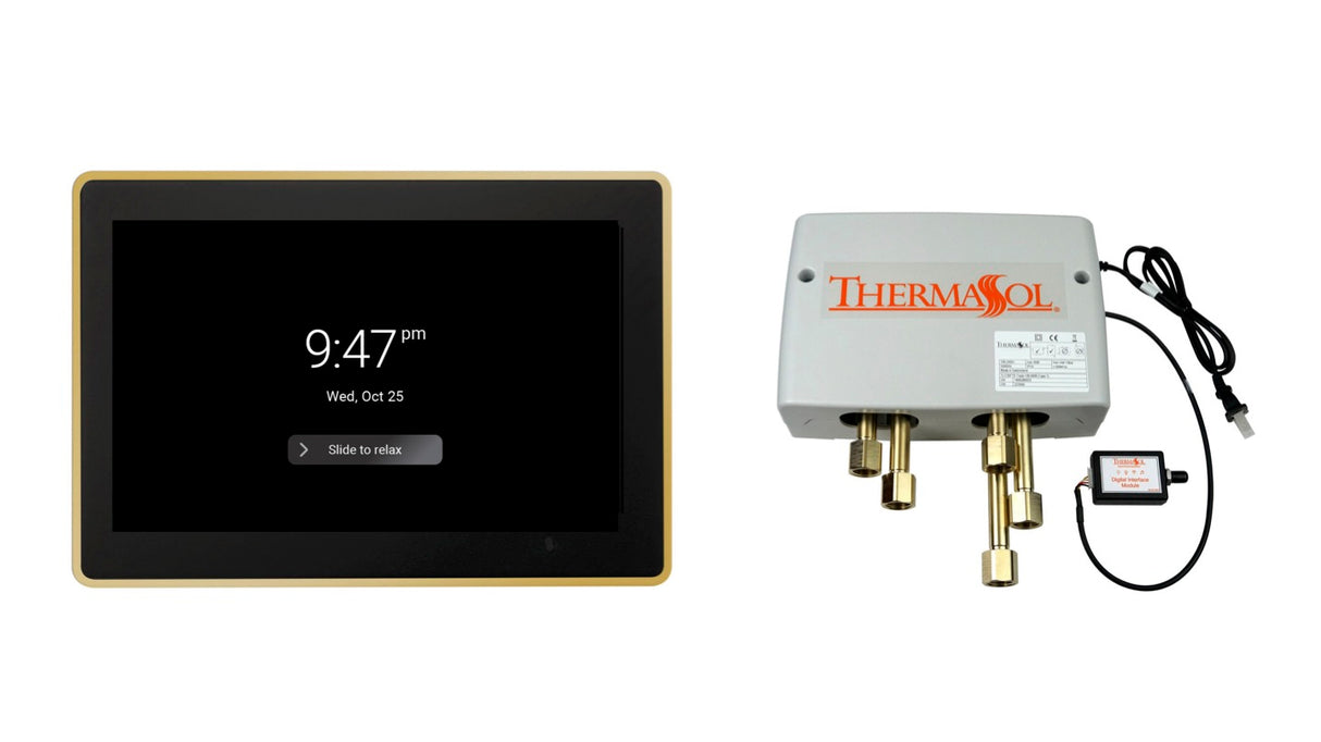 ThermaSol DSPU-TT15 Digital Shower Package - ThermaTouch2 15 Control + Digital Shower Valve