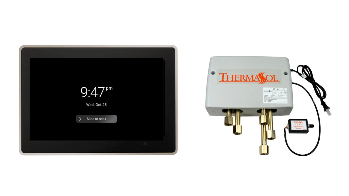 ThermaSol DSPU-TT15 Digital Shower Package - ThermaTouch2 15 Control + Digital Shower Valve