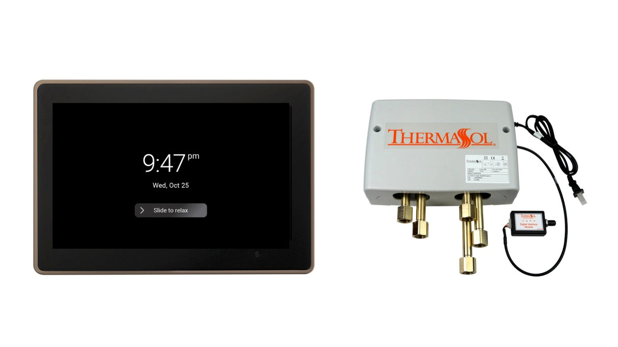 ThermaSol DSPU-TT15 Digital Shower Package - ThermaTouch2 15 Control + Digital Shower Valve