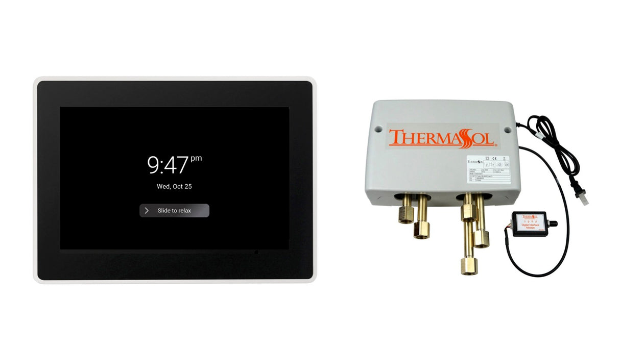 ThermaSol DSPU-TT15 Digital Shower Package - ThermaTouch2 15 Control + Digital Shower Valve