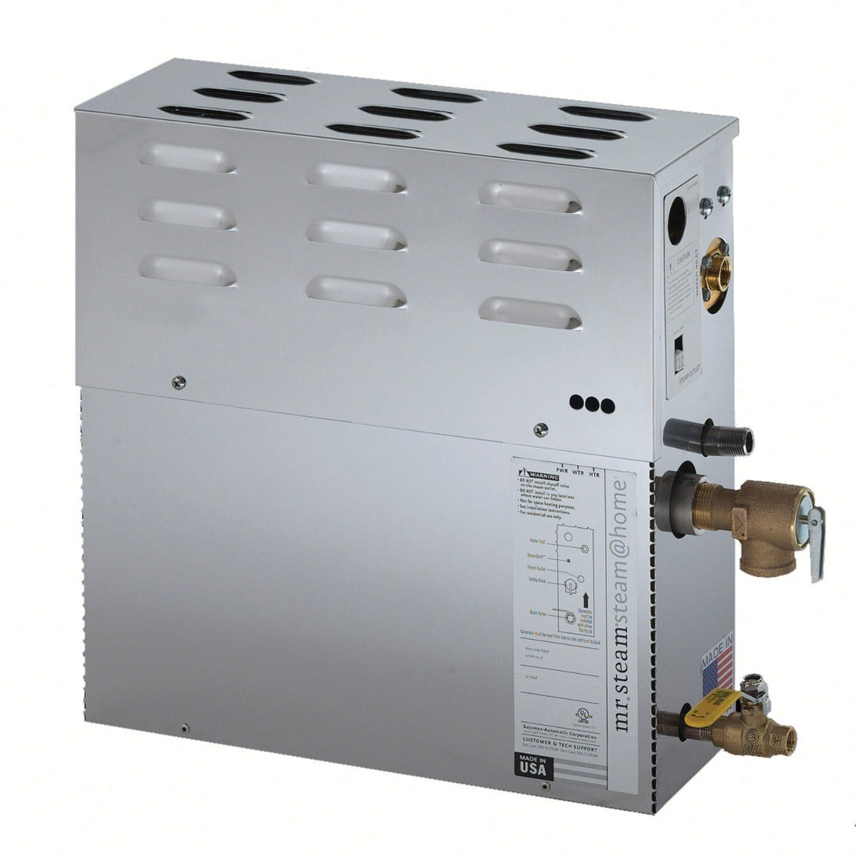 Mr. Steam SAH4500R2401 Steam@Home 4.5 kW Steam Shower Generator of 240 Volt & 1-Phase