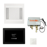 ThermaSol TWPH1415US Total Wellness Package - HydroVive 14 Rainhead + ThermaTouch2 15" Control + Digital Shower Valve + SteamVection Square Steam Head